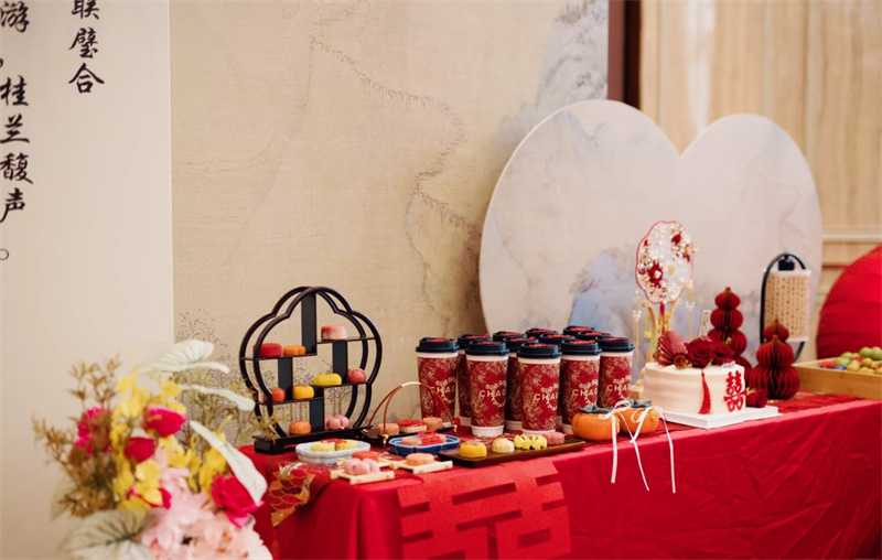 新中式茶飲:婚宴市場(chǎng)的新興寵兒